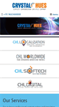 Mobile Screenshot of crystalhues.com